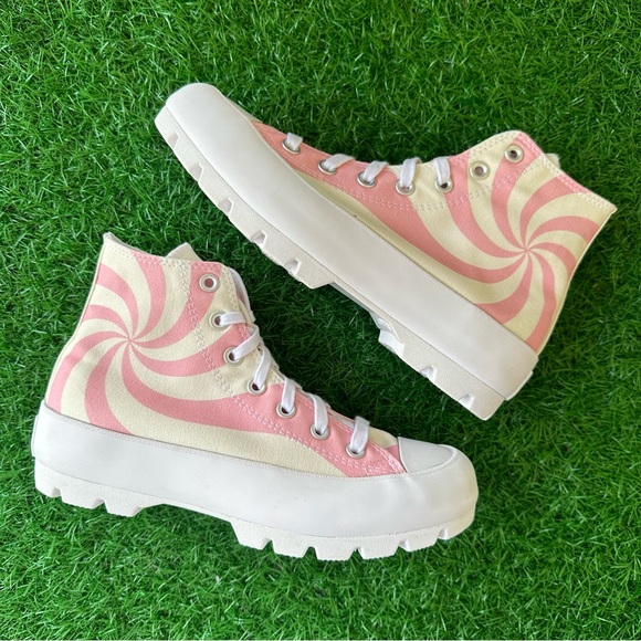 Converse Chuck Taylor All Star Lugged Hi Pink Candy - Picture 5 of 8